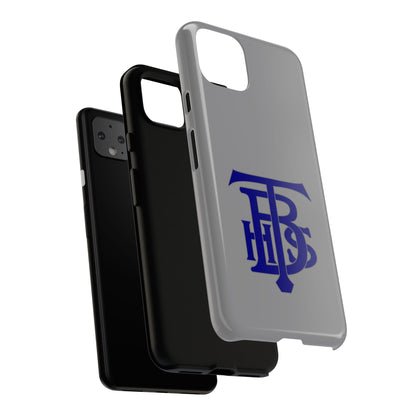 Stacked Logo - Tough Phone Cases - Gray - Google phones