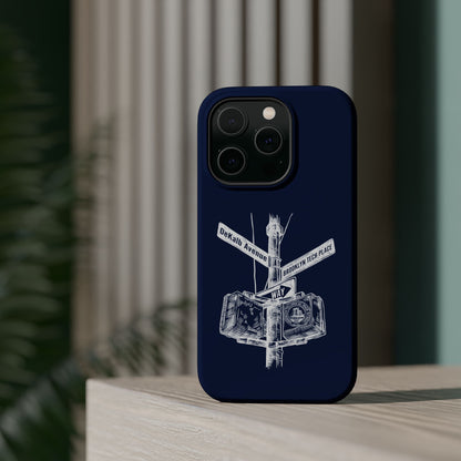 Dekalb Avenue & Brooklyn Tech Pl Magnetic Phone Case