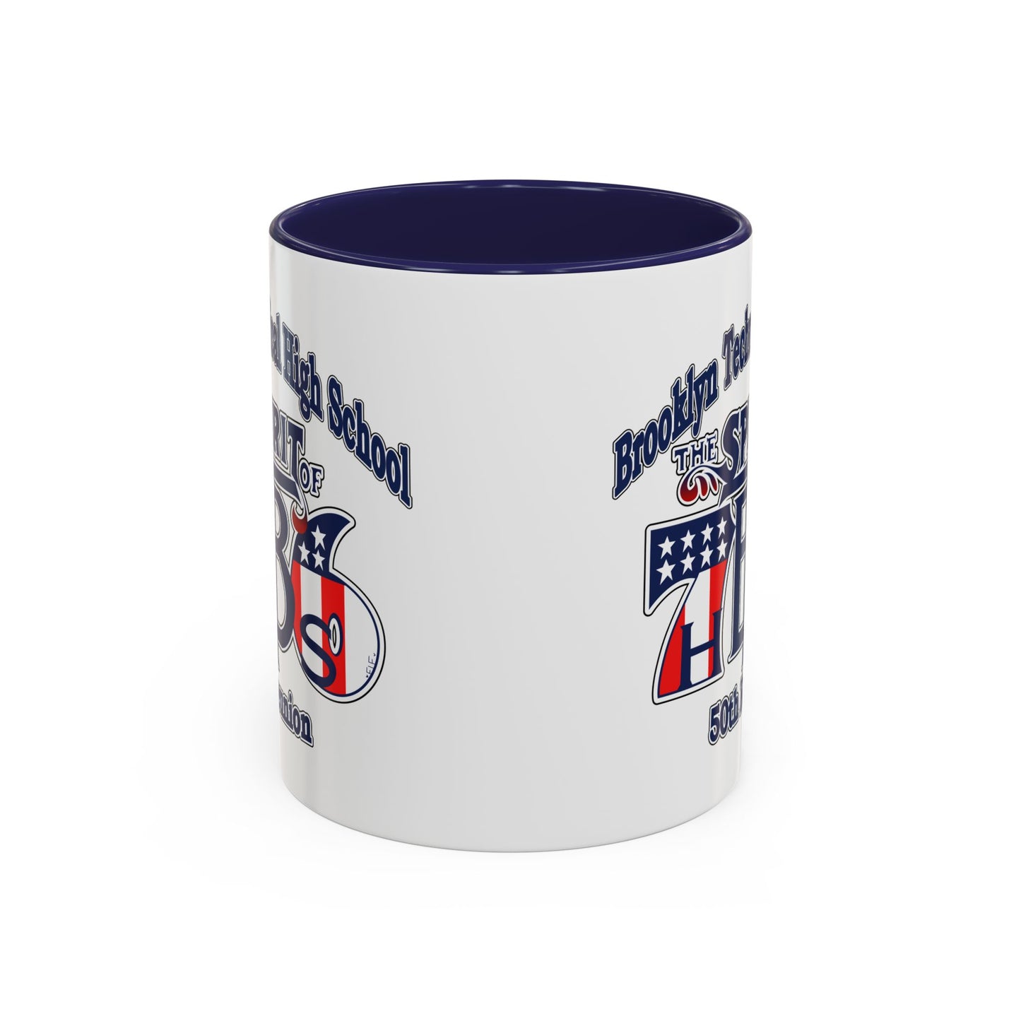 Class of 1976 50th Reunion Accent Coffee Mug (11/15oz)