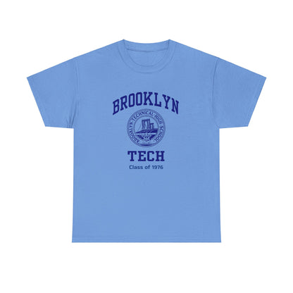 Brooklyn Tech Classic Logo - Men's Heavy Cotton T-Shirt - Class of 1976