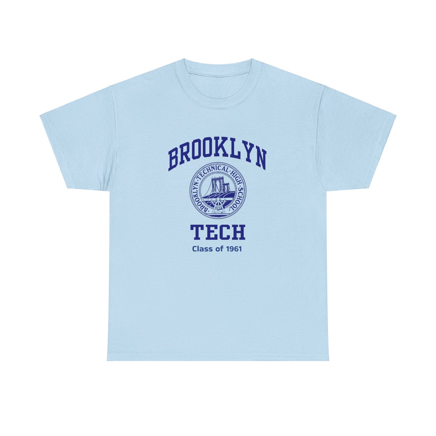 Brooklyn Tech Classic Logo - Men's Heavy Cotton T-Shirt - Class of 1961