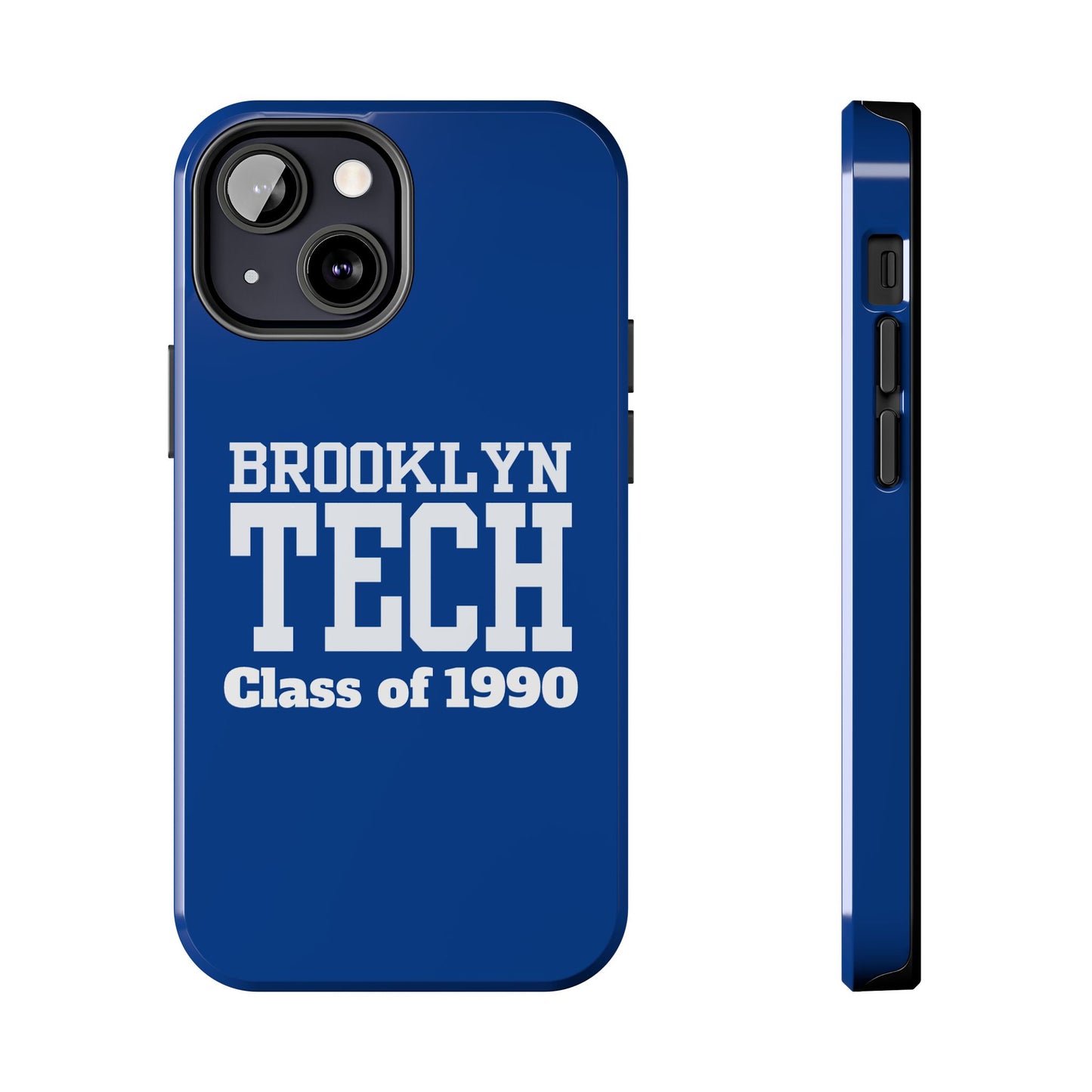 Brooklyn Tech Class Of 1990 Tough Phone Case - Blue