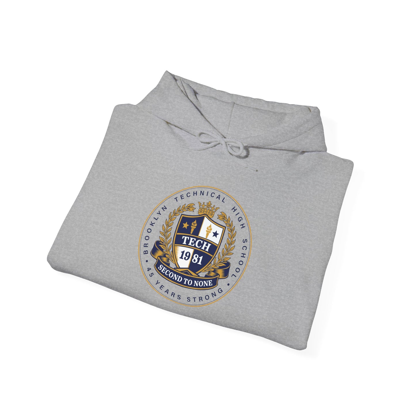 Class of 1981 Gildan Unisex Heavy Blend™ Hooded Sweatshirt - Navy Blue Logo