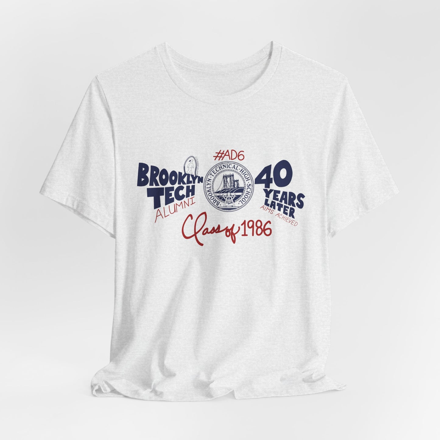 Class of 1986 Commemorative T-Shirt Unisex Jersey Short Sleeve T-Shirt