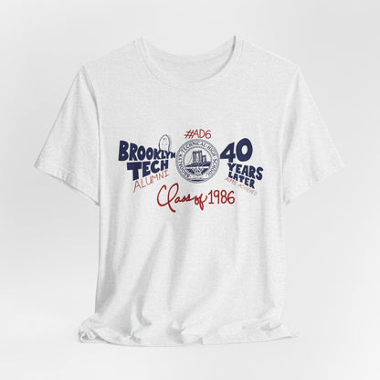 Class of 1986 Commemorative T-Shirt Unisex Jersey Short Sleeve T-Shirt