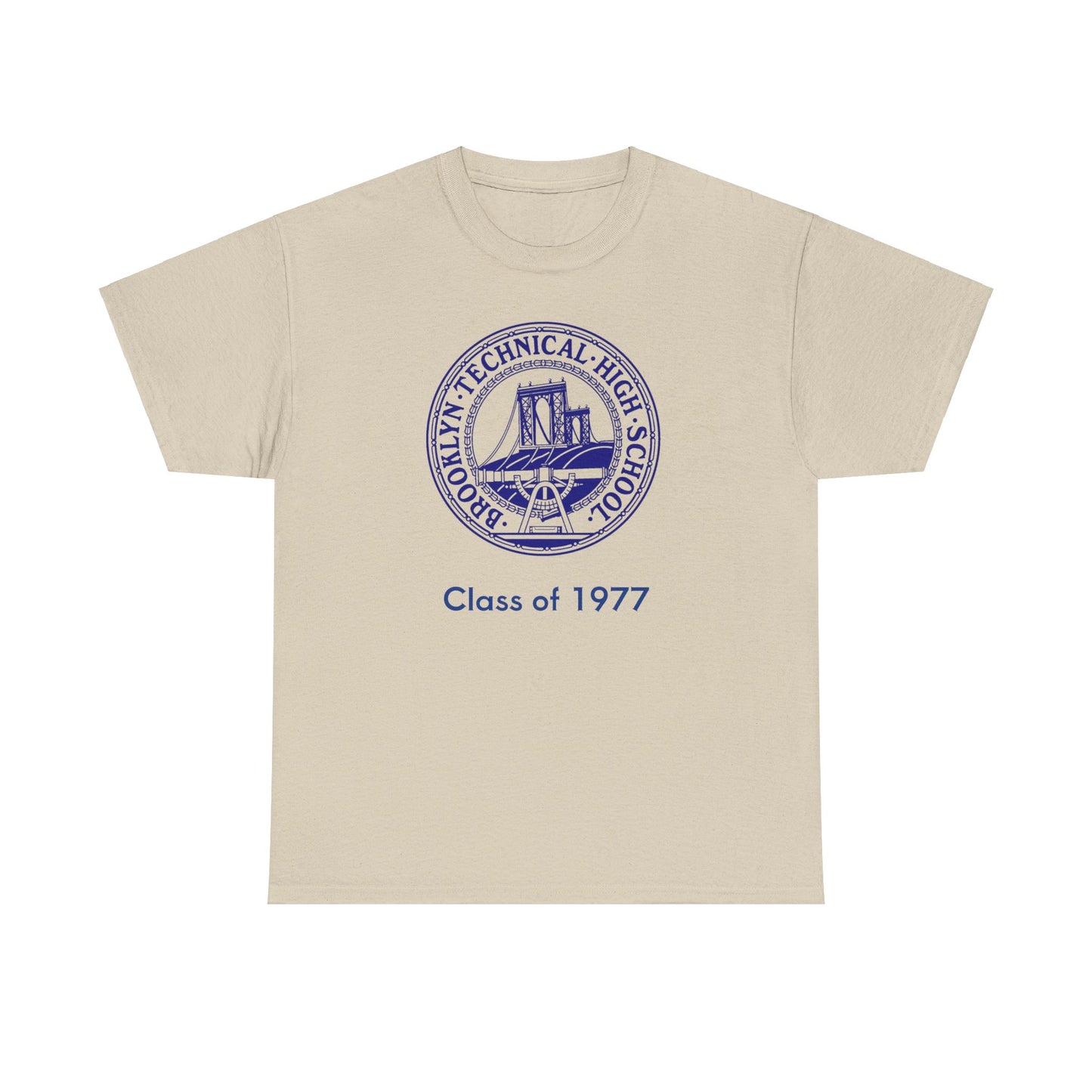 Classic Tech Seal - Men's Heavy Cotton T-Shirt - Class Of 1977