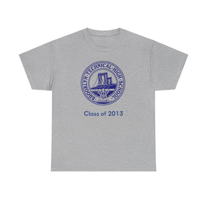 Classic Tech Logo - Men's Heavy Cotton T-Shirt - Class Of 2013