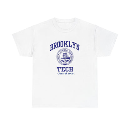 Brooklyn Tech Classic Logo - Men's Heavy Cotton T-Shirt - Class of 2005