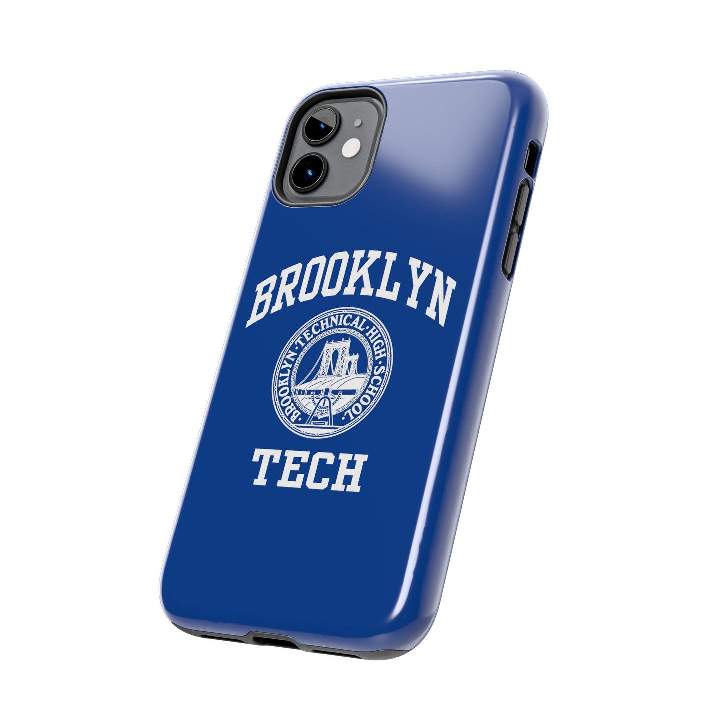 Brooklyn Tech Classic Logo - Tough Phone Cases - Navy