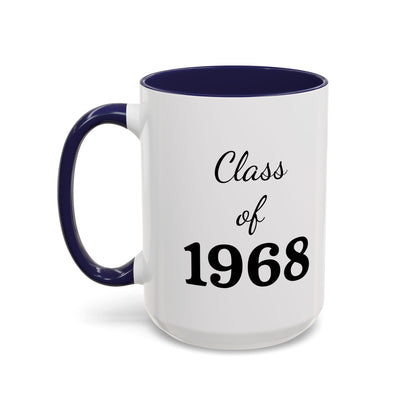 Class of 1968 Accent Coffee Mug — 11 & 15oz