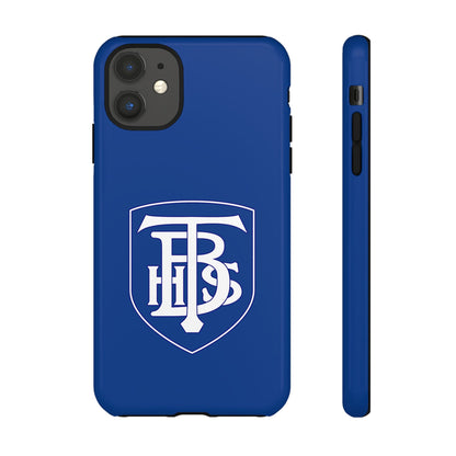 Stacked Logo - Tough Phone Cases - Navy