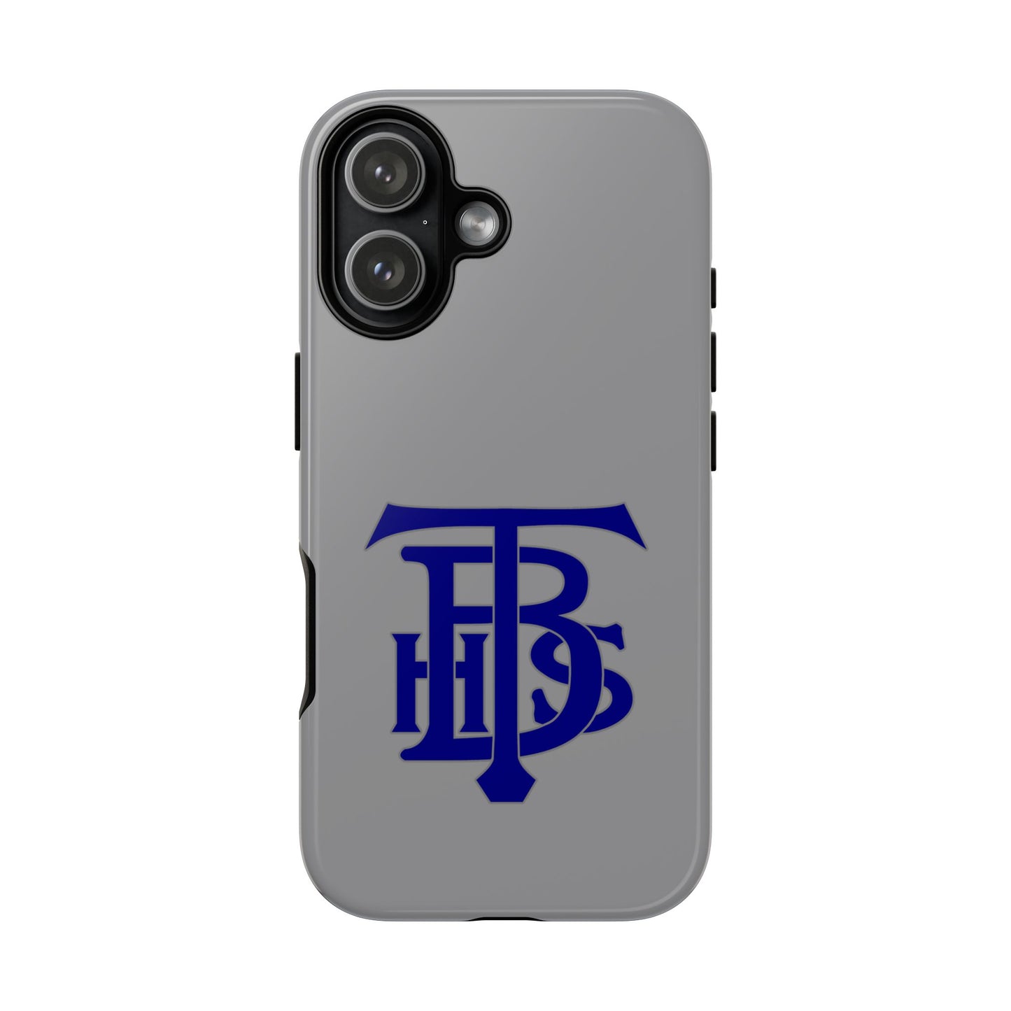 Stacked Logo - Tough Phone Cases - Gray - iPhones