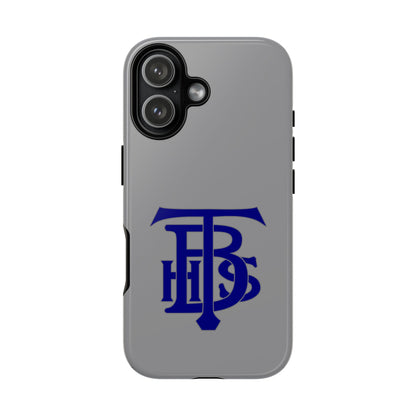 Stacked Logo - Tough Phone Cases - Gray - iPhones