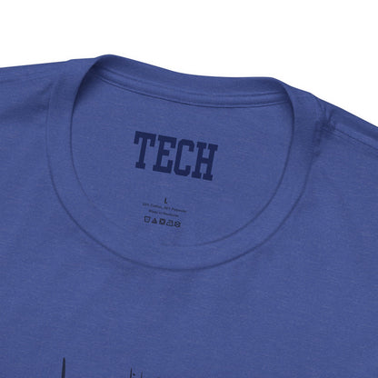 Boutique - DeKalb Ave & Brooklyn Tech Pl - Men's Jersey Short Sleeve T-Shirt - Black Graphic