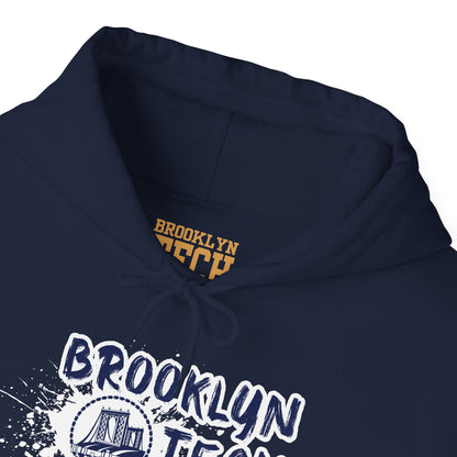Class Of 1990 Commemorative Unisex Heavy Blend™ Hooded Sweatshirt - Gold Font