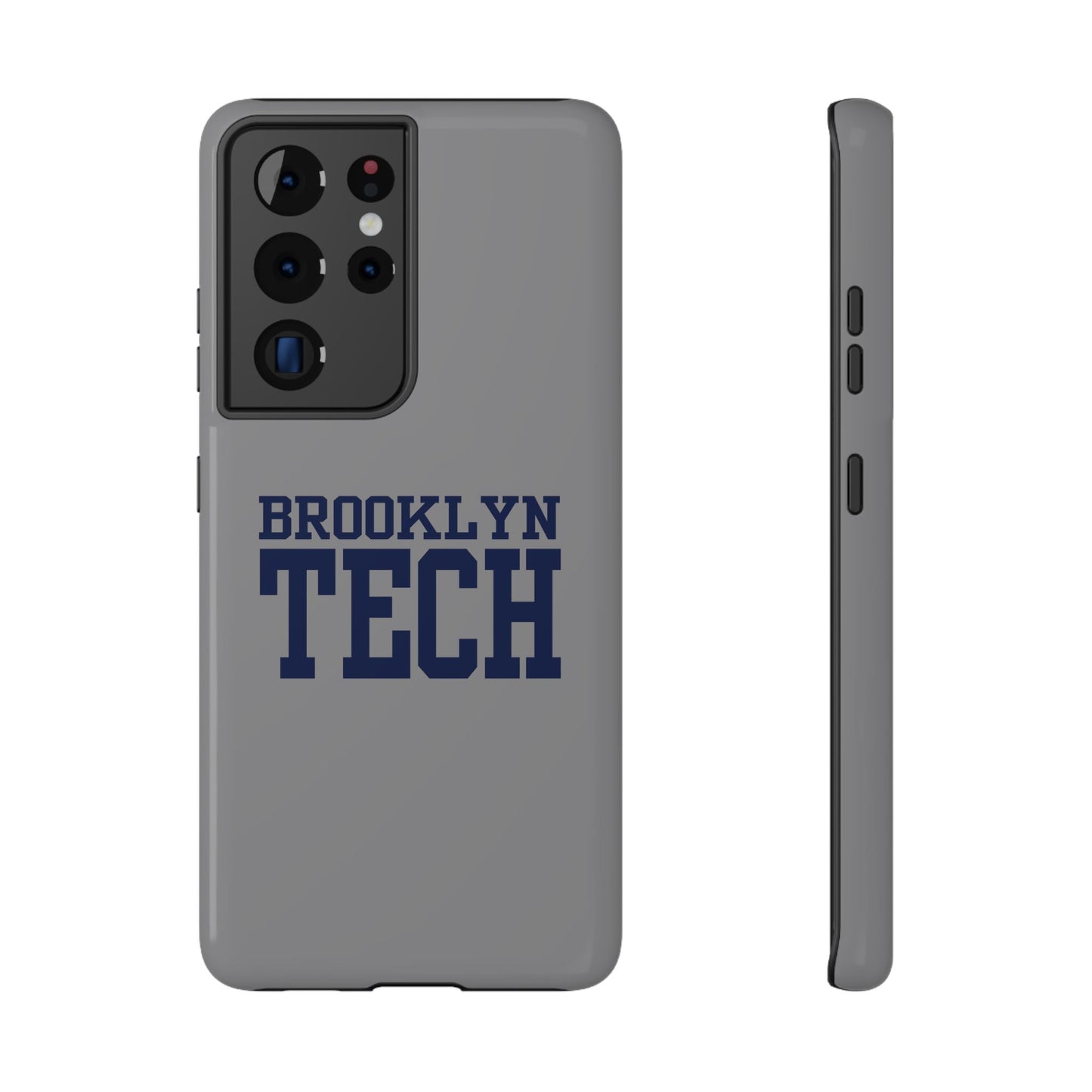 Brooklyn Tech - Impact-Resistant Phone Cases - Iphone Or Samsung - Gray