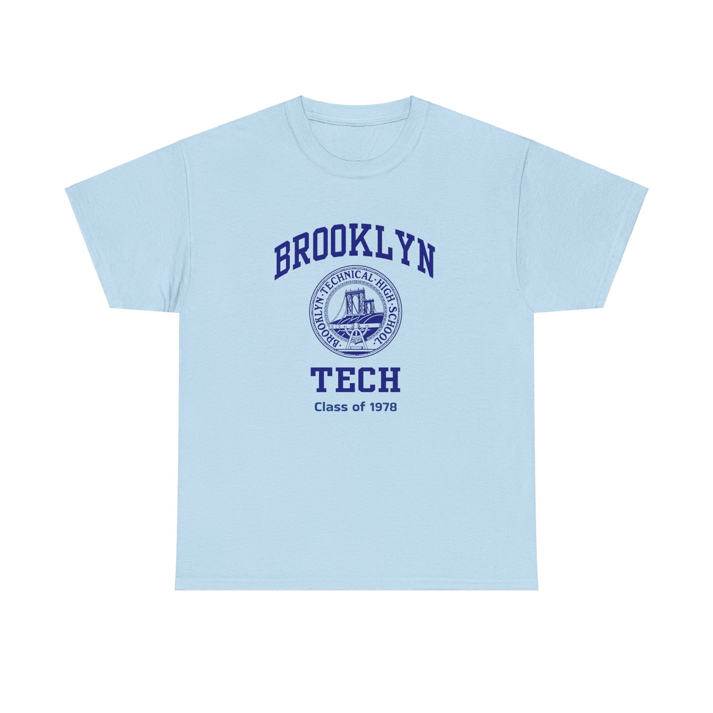 Brooklyn Tech Classic Logo - Men's Heavy Cotton T-Shirt - Class of 1978