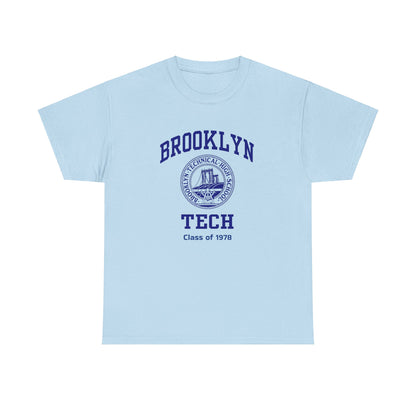 Brooklyn Tech Classic Logo - Men's Heavy Cotton T-Shirt - Class of 1978