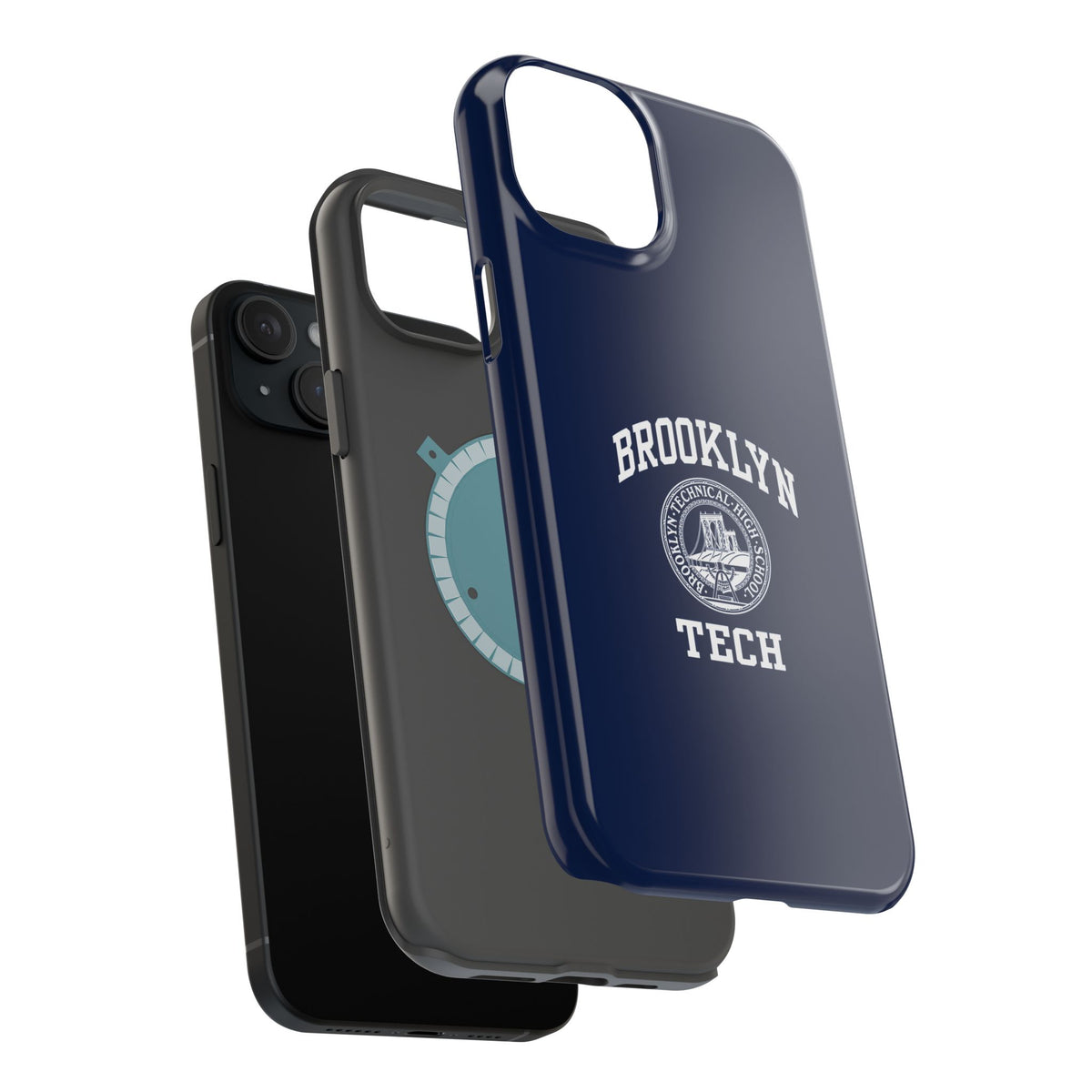 Classic Logo with Brooklyn Tech Magnetic Phone Case
