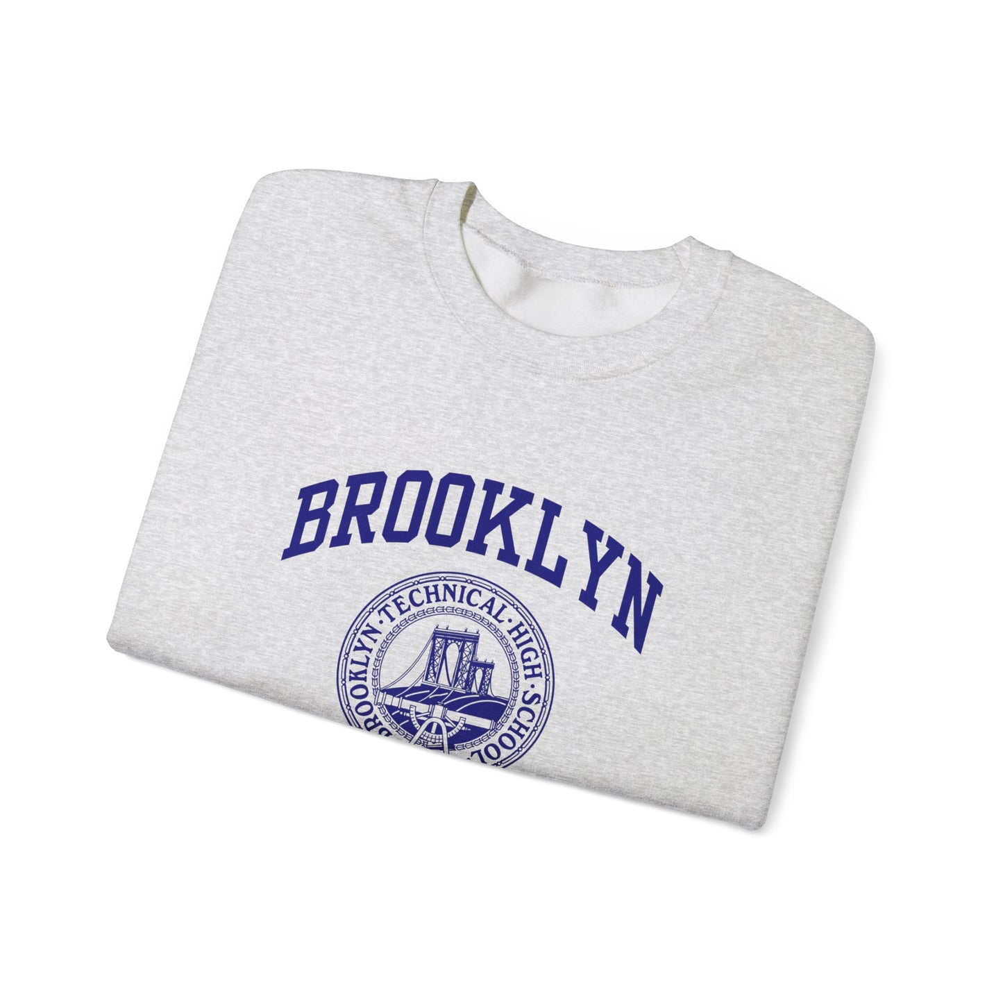 Brooklyn Tech Classic Logo - Men's Heavy Blend™ Crewneck Sweatshirt - Class of 2017