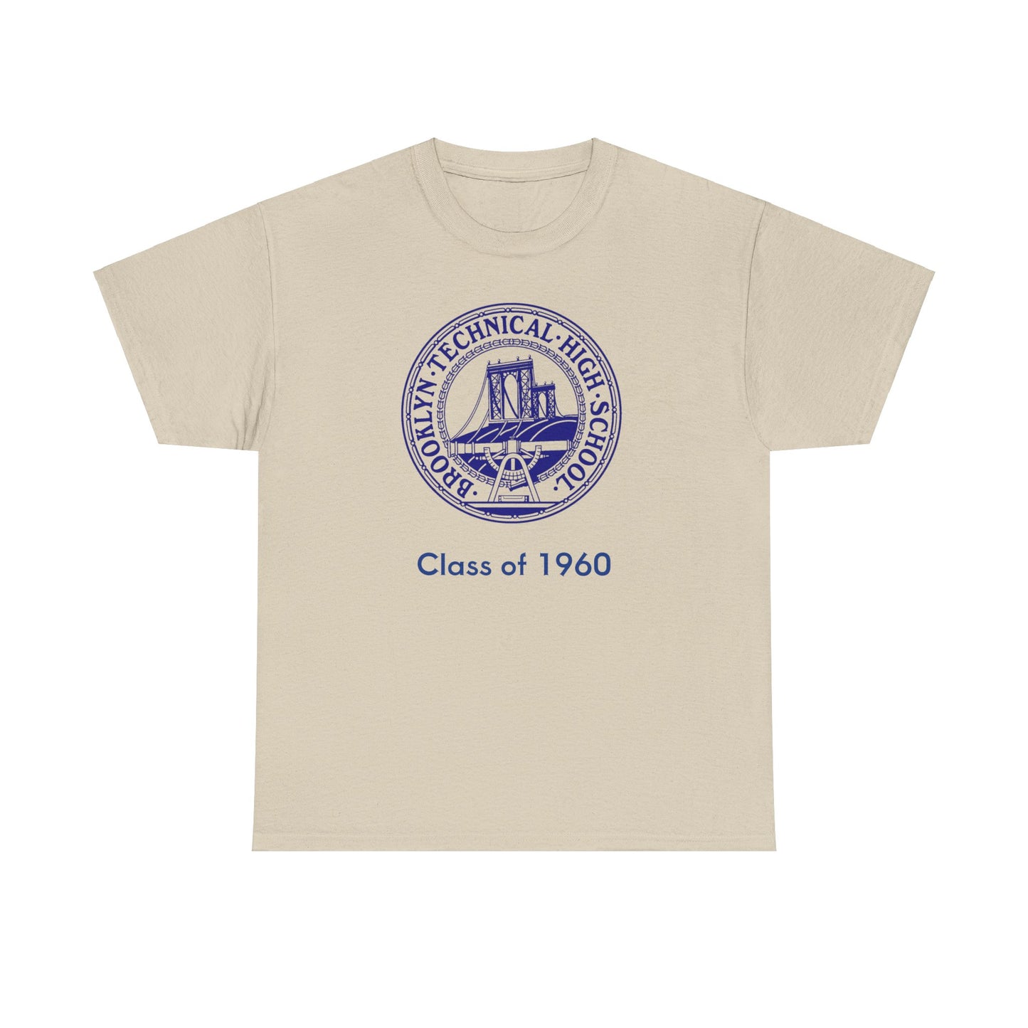 Classic Tech Logo - Men's Heavy Cotton T-Shirt - Class Of 1960