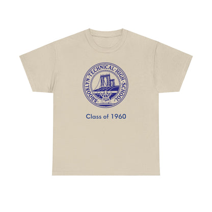 Classic Tech Seal - Men's Heavy Cotton T-Shirt - Class Of 1960