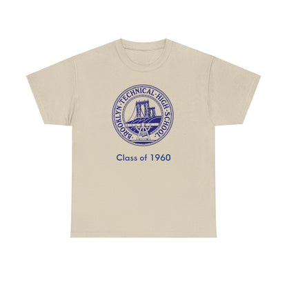 Classic Tech Logo - Men's Heavy Cotton T-Shirt - Class Of 1960