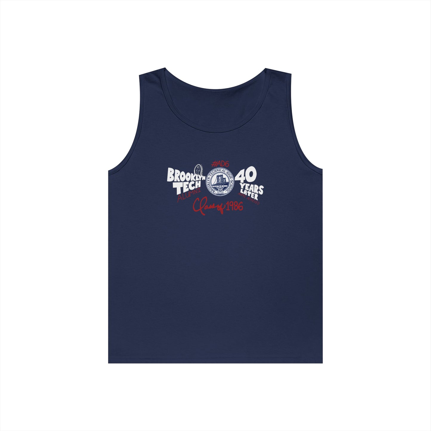 Class of 1986 Commemorative Unisex Heavy Cotton Tank Top