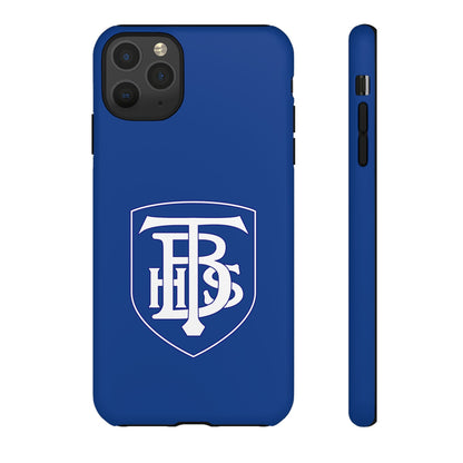 Stacked Logo - Tough Phone Cases - Navy
