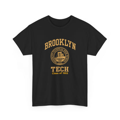 Brooklyn Tech Classic Logo - Men's Heavy Cotton T-Shirt - Class of 1993