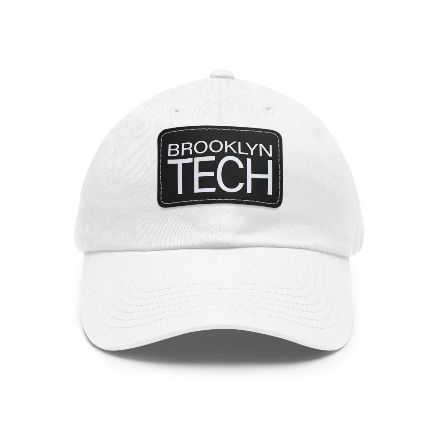 Modern Brooklyn Tech - Hat With Rectangular Leather Patch