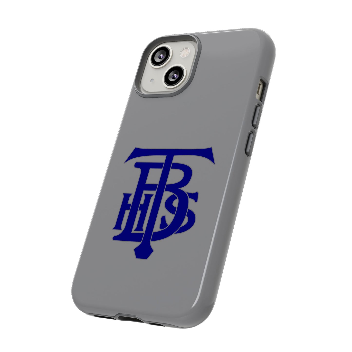 Stacked Logo - Tough Phone Cases - Gray - iPhones
