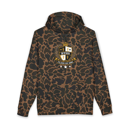 Class of 1981 - Simple Black Logo on Camo