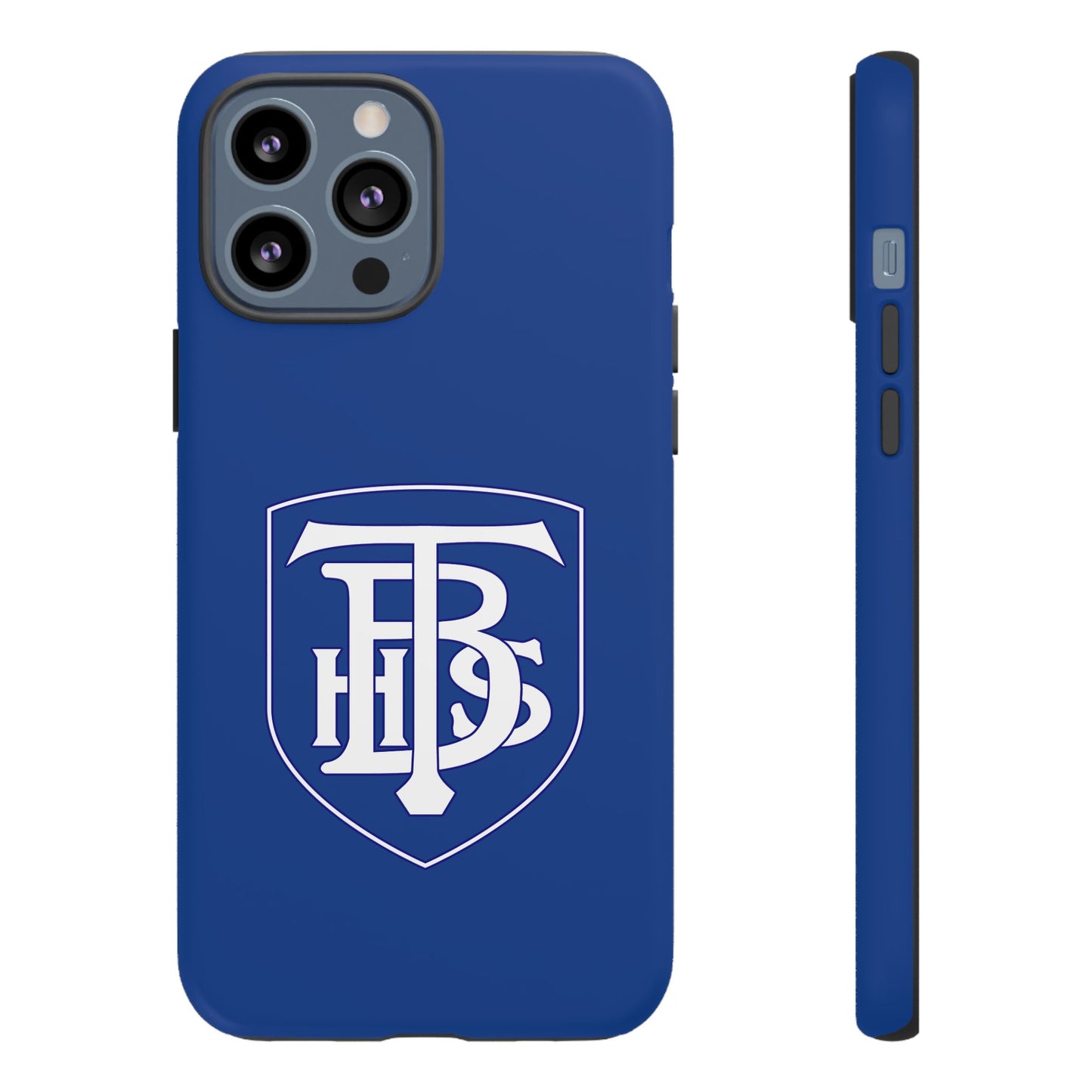 Stacked Logo - Tough Phone Cases - Navy