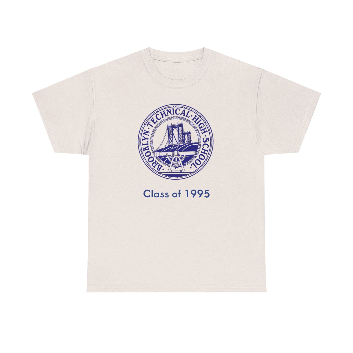 Classic Tech Logo - Men's Heavy Cotton T-Shirt - Class Of 1995