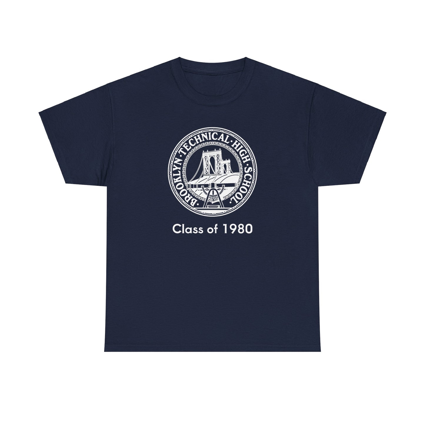 Classic Tech Seal - Men's Heavy Cotton T-Shirt - Class Of 1980