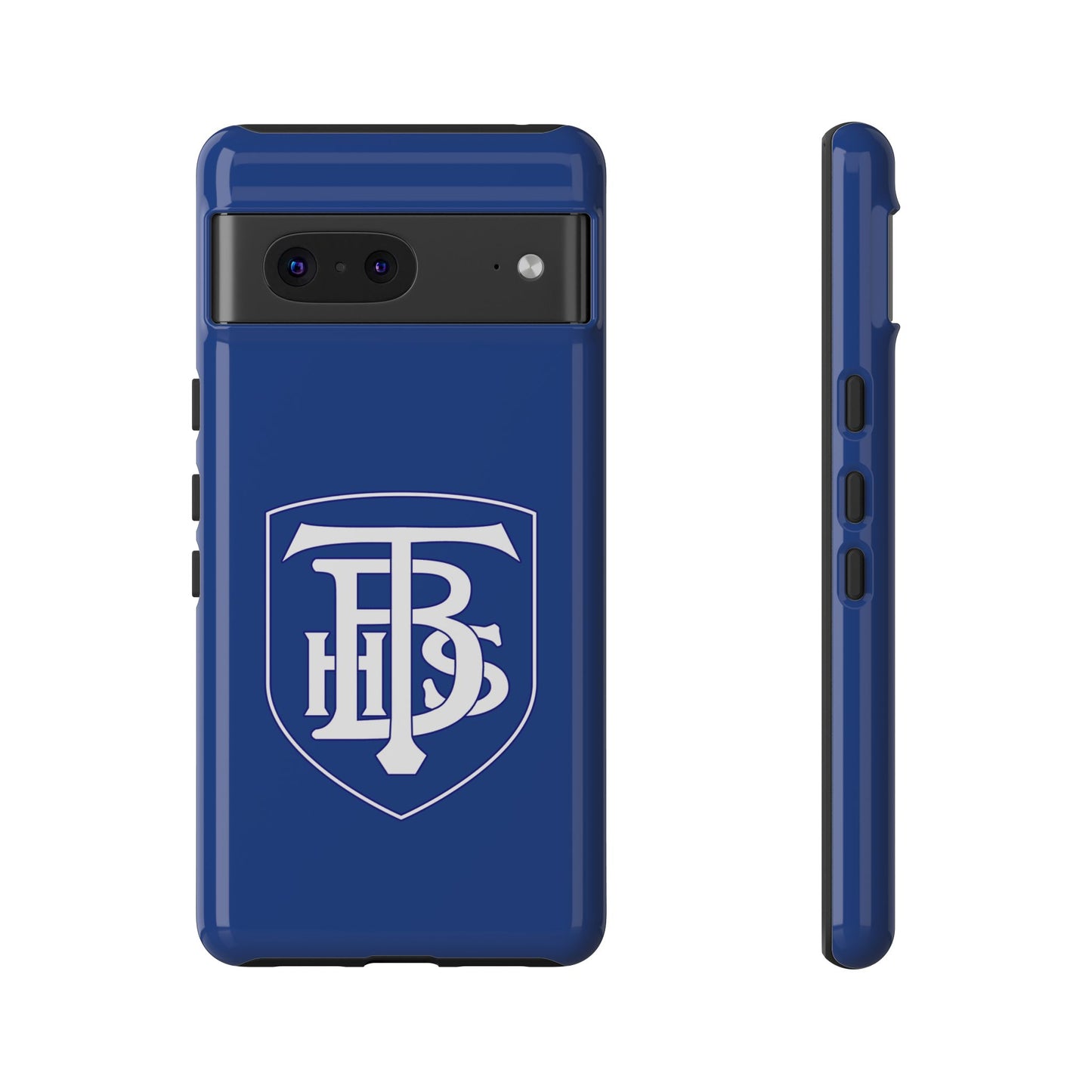 Stacked Logo - Tough Phone Cases - Navy