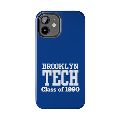 Brooklyn Tech Class of 1990 Tough Phone Case - Blue