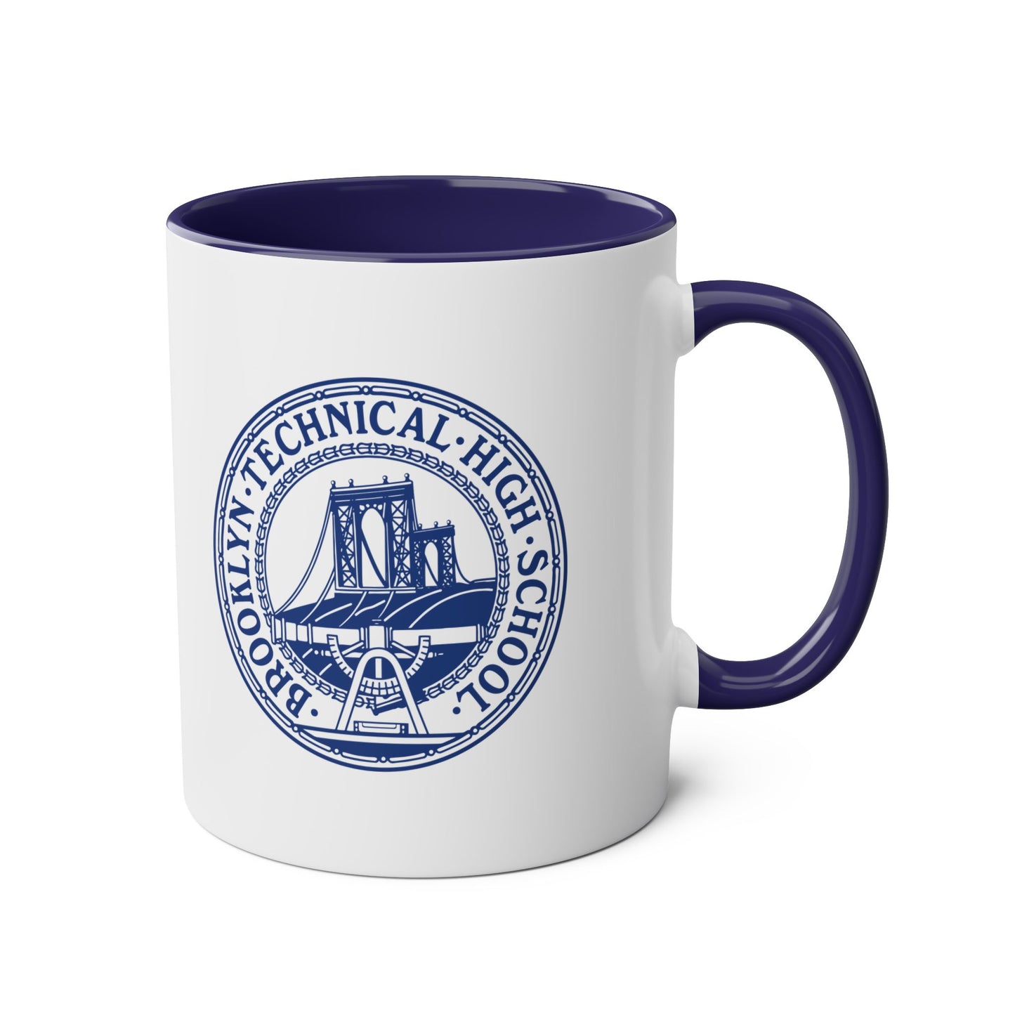 Proud Mom Of A Tech Graduate - Two-Tone Coffee Mugs, 11oz