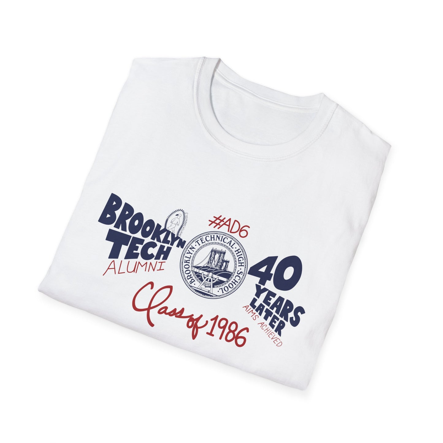 Class of 1986 Commemorative Unisex Softstyle T-Shirt