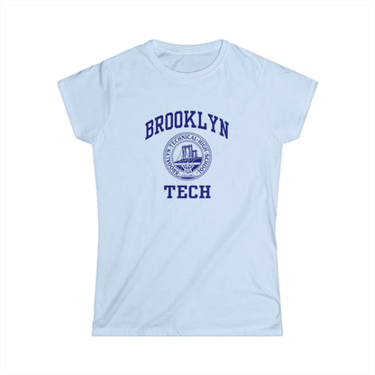 Classic Tech Logo - Ladies Softstyle T-Shirt - Class Of 2024