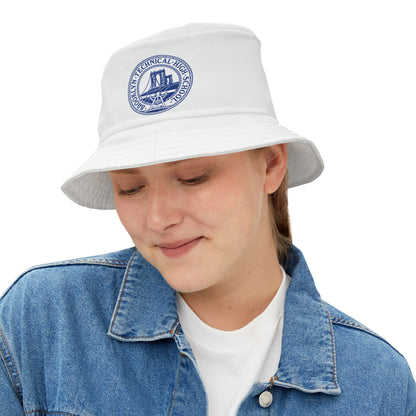 Classic Logo - Bucket Hat - White