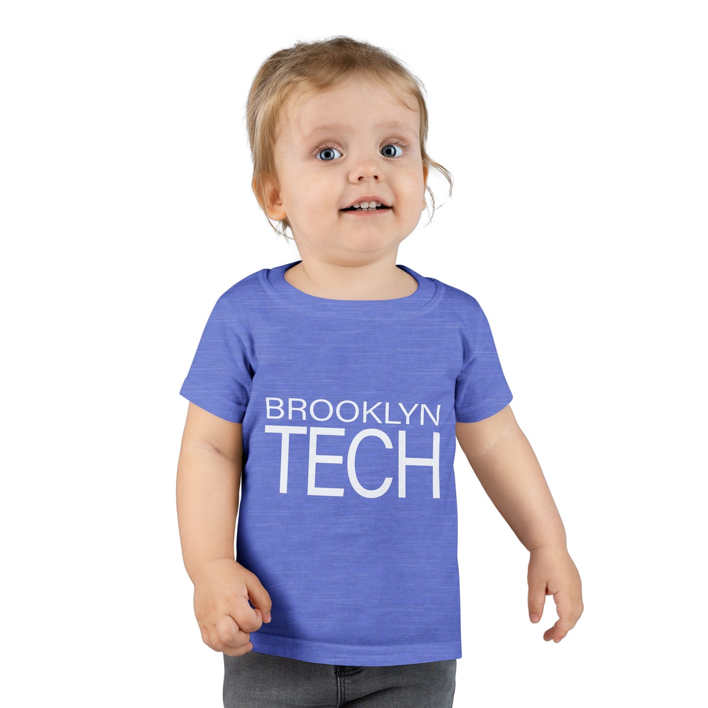 Family - Modern Brooklyn Tech - Toddler Ringspun Cotton T-Shirt