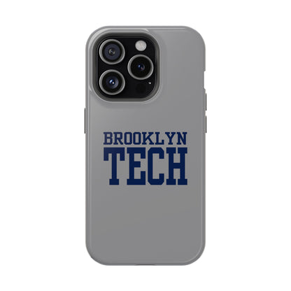 Brooklyn Tech - Impact-Resistant Phone Cases - Iphone Or Samsung - Gray