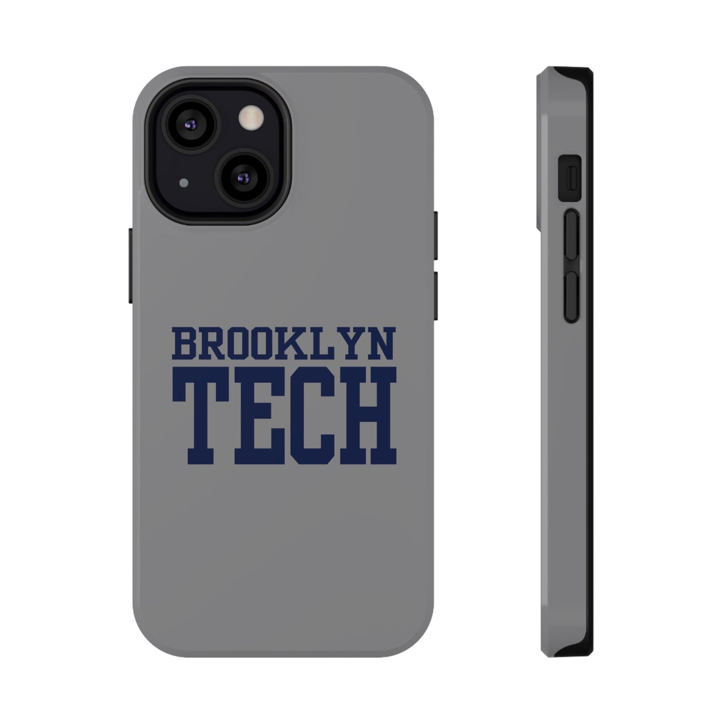 Brooklyn Tech - Impact-Resistant Phone Cases - Iphone Or Samsung - Gray