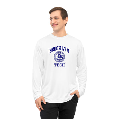 Brooklyn Tech Classic Logo - Men's Performance Long Sleeve Shirt