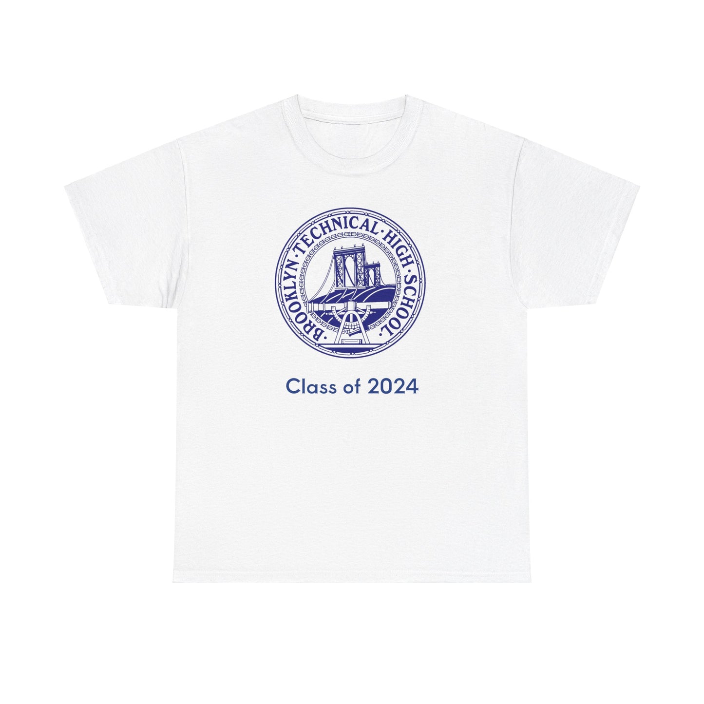 Classic Tech Logo - Men's Heavy Cotton T-Shirt - Class Of 2024