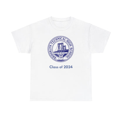 Classic Tech Logo - Men's Heavy Cotton T-Shirt - Class Of 2024