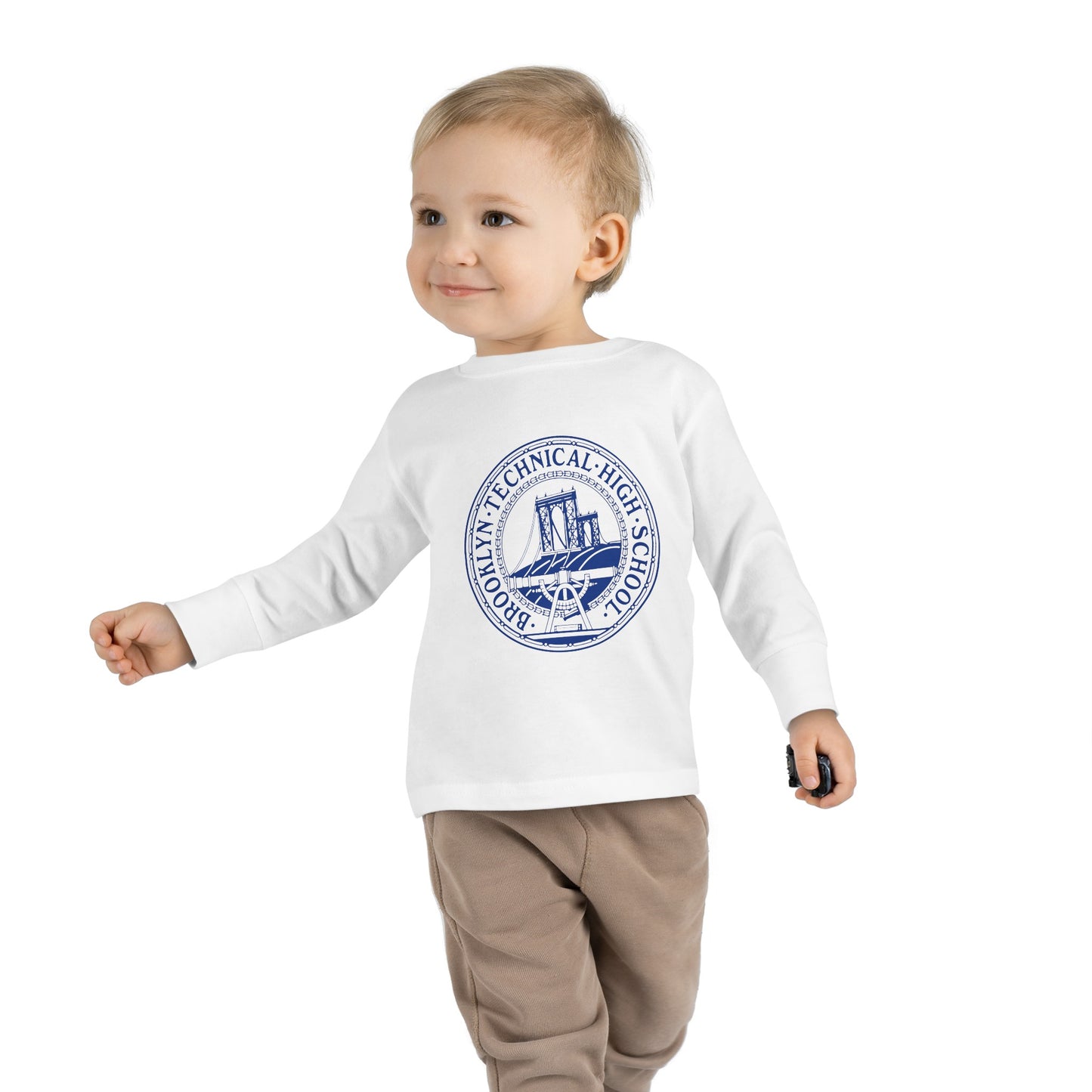 Family - Classic Tech Logo - Toddler Long Sleeve T-Shirt