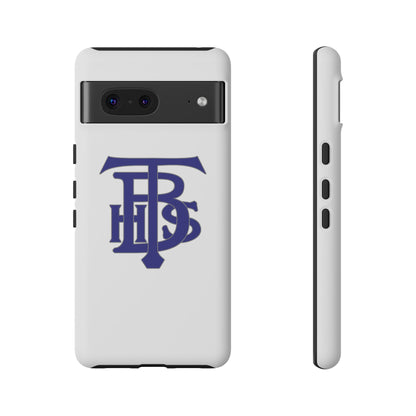 Stacked Logo - Tough Phone Cases - White